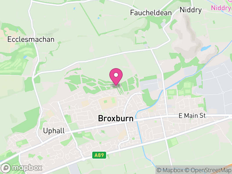 Map of properties for sale in EH52