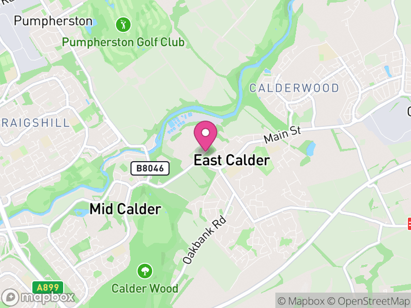 Map of properties for sale in EH53