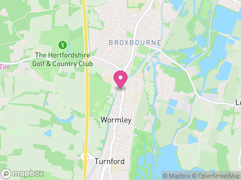 Map of properties for sale in EN10