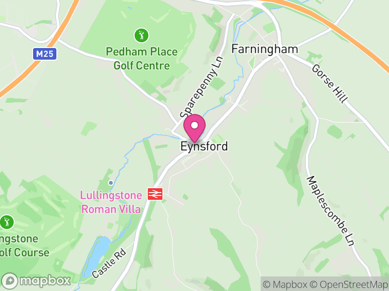 Map of properties for sale in Eynsford