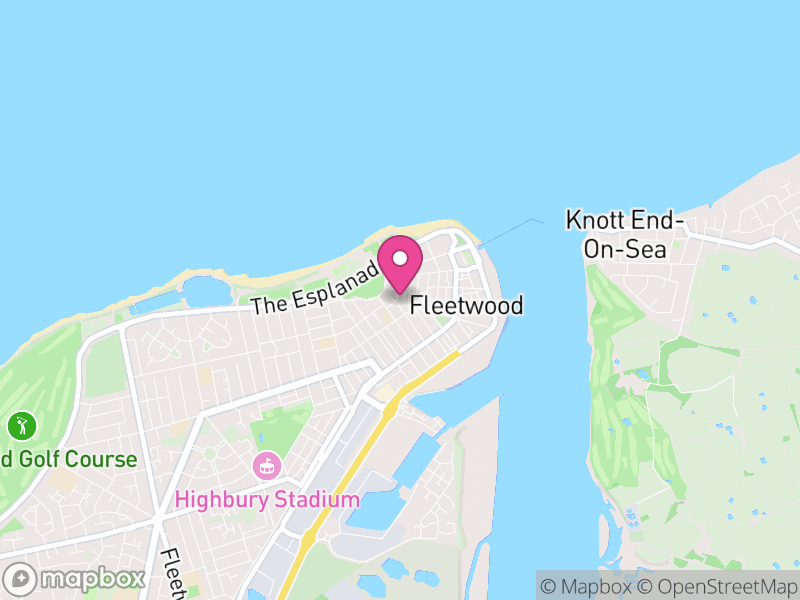 Map of properties for sale in Fleetwood