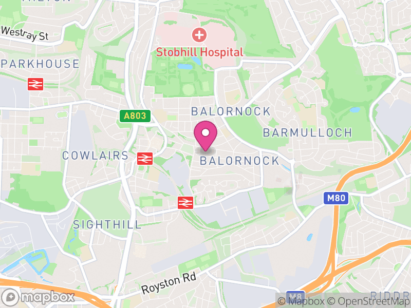 Map of properties for sale in G21
