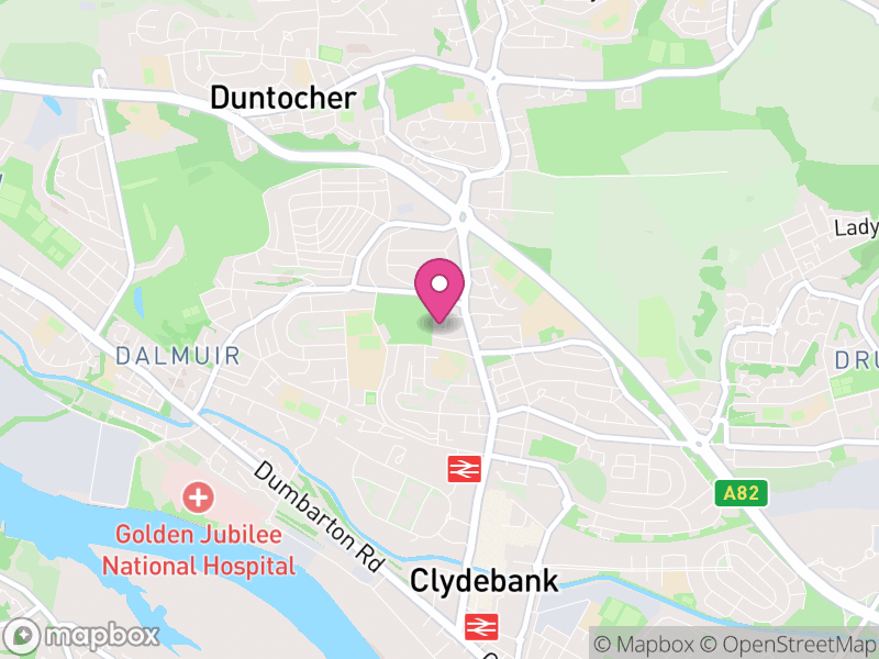 Map of properties for sale in G81