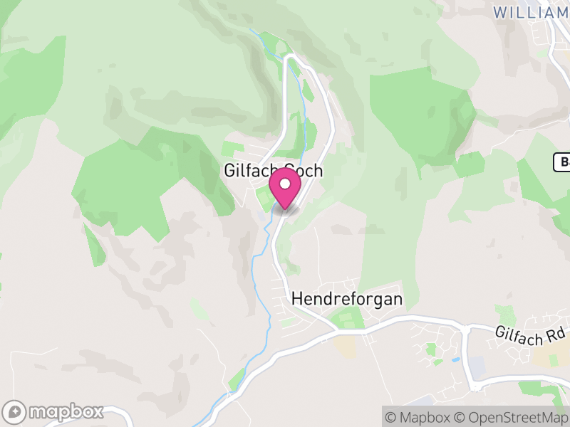 Map of properties for sale in Gilfach Goch