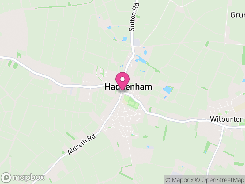 Map of properties for sale in Haddenham
