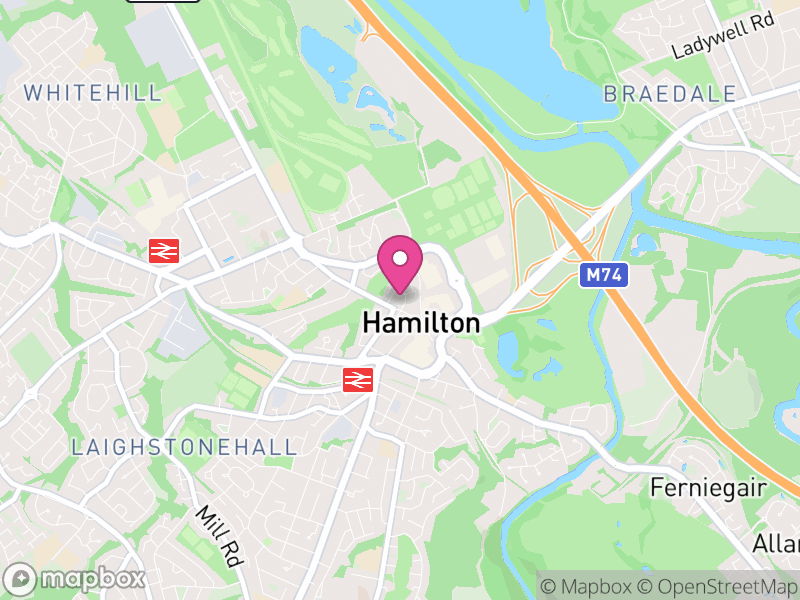 Map of properties for sale in Hamilton