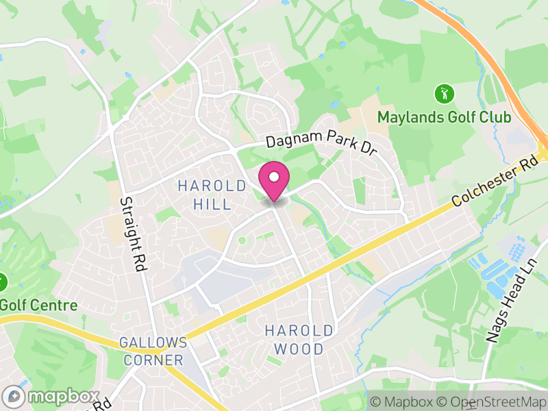 Map of properties for sale in Harold Hill