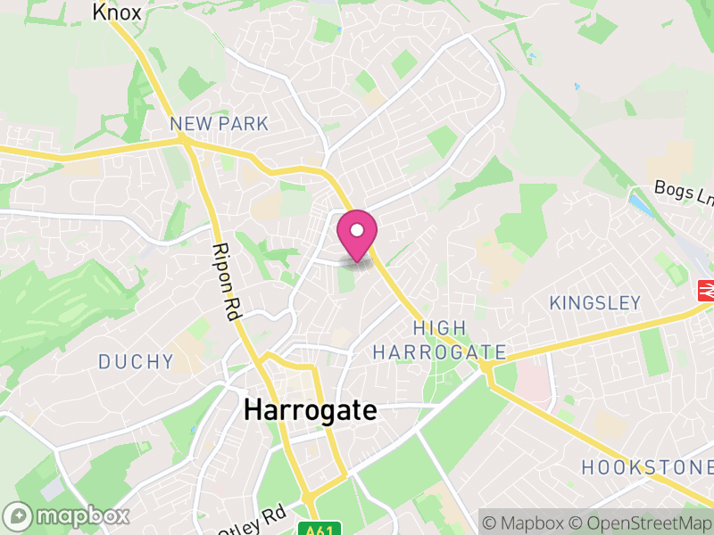 Map of properties for sale in HG1