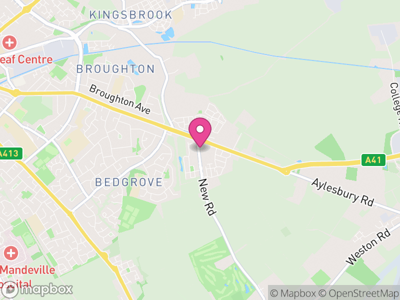 Map of properties for sale in HP22