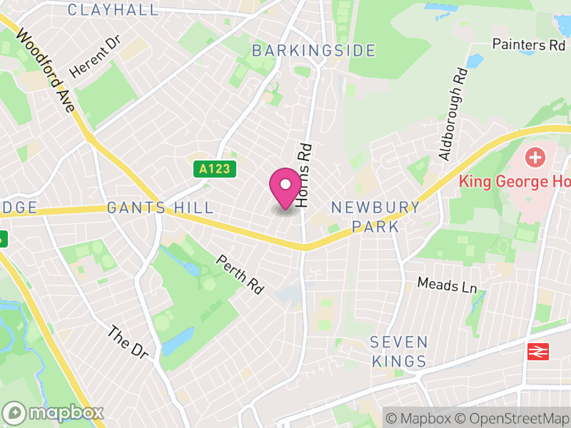 Map of properties for sale in IG2