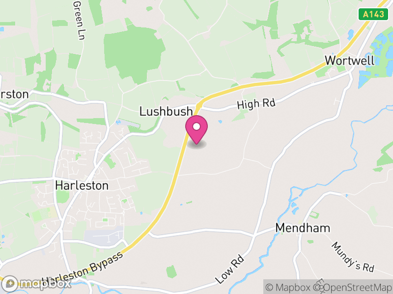 Map of properties for sale in IP20