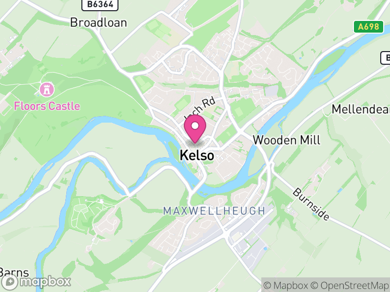 Map of properties for sale in Kelso