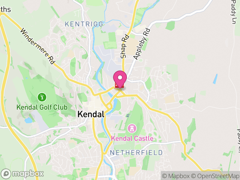 Map of properties for sale in Kendal