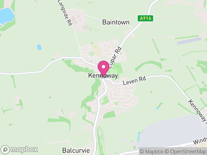 Map of properties for sale in Kennoway