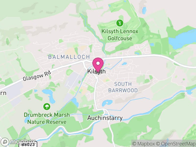 Map of properties for sale in Kilsyth