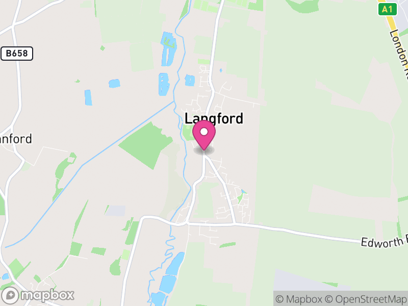 Map of properties for sale in Langford