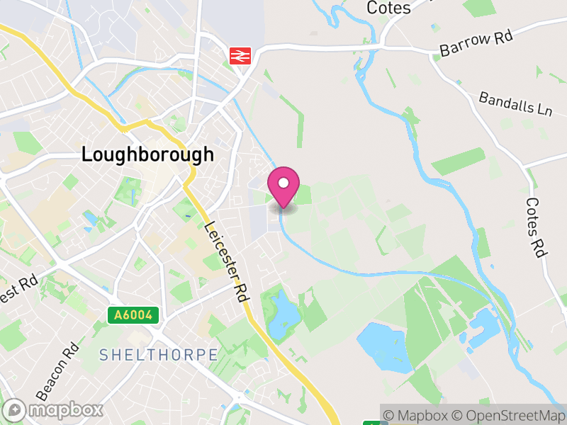 Map of properties for sale in LE12