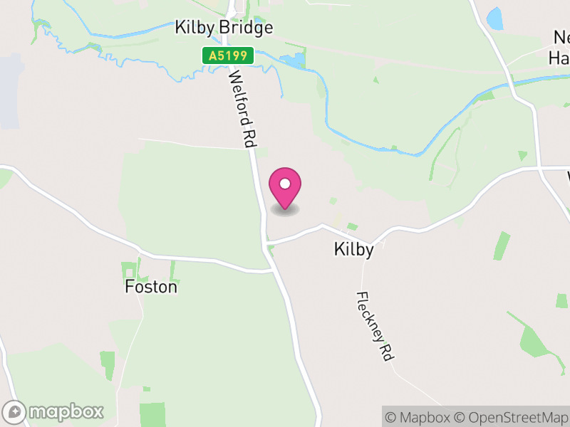 Map of properties for sale in LE8