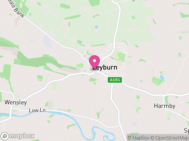 Map of properties for sale in Leyburn