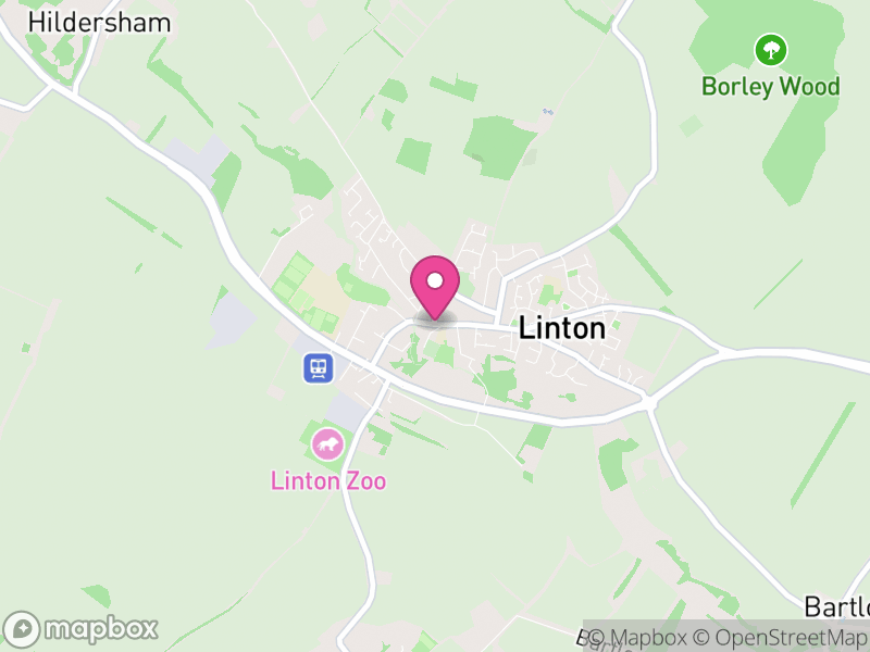 Map of properties for sale in Linton
