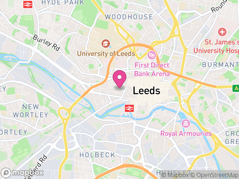Map of properties for sale in LS1