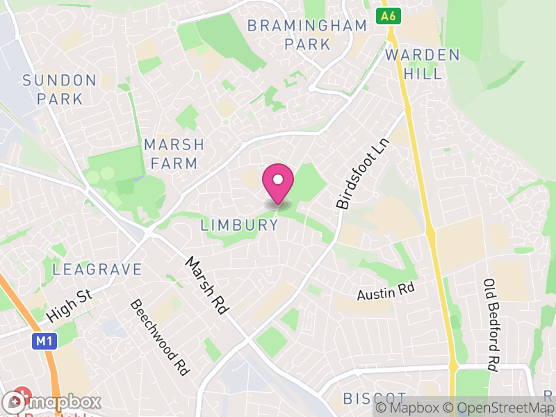 Map of properties for sale in LU3