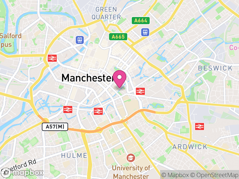 Map of properties for sale in M1