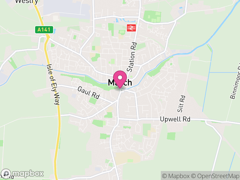 Map of properties for sale in March