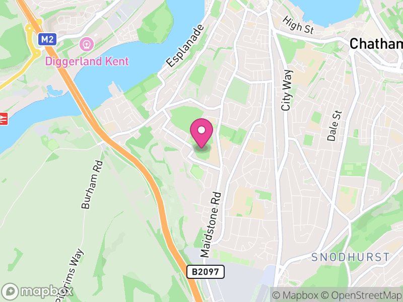 Map of properties for sale in ME1