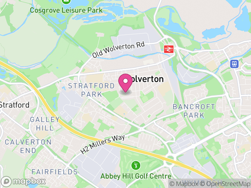 Map of properties for sale in MK12