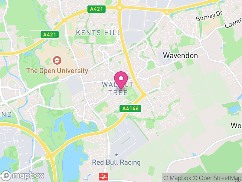 Map of properties for sale in MK7