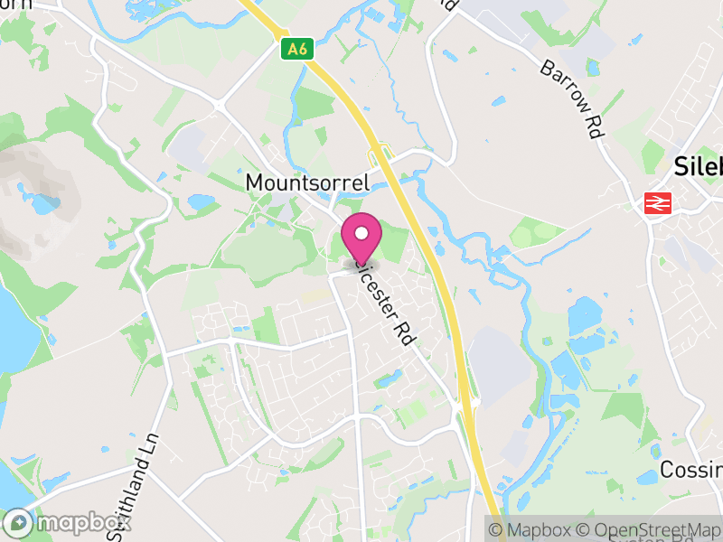 Map of properties for sale in Mountsorrel