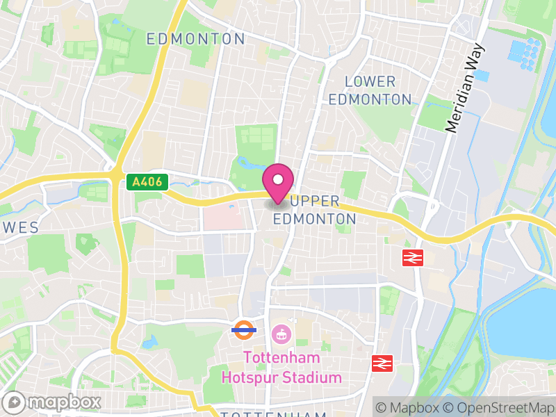 Map of properties for sale in N18