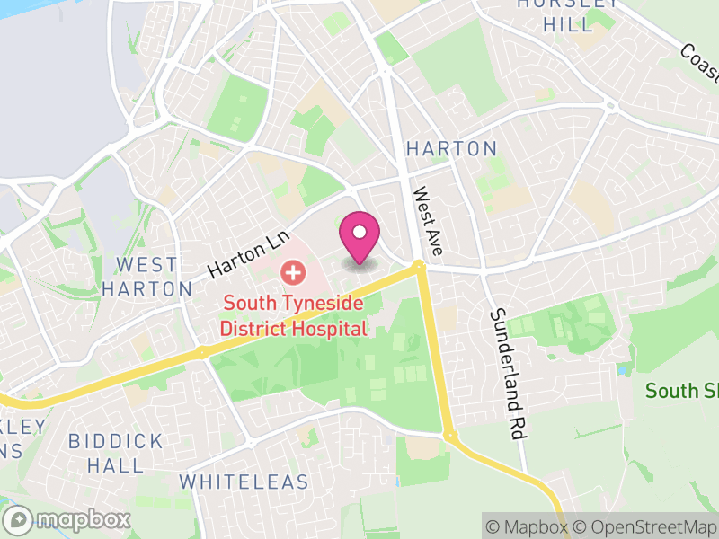 Map of properties for sale in NE34