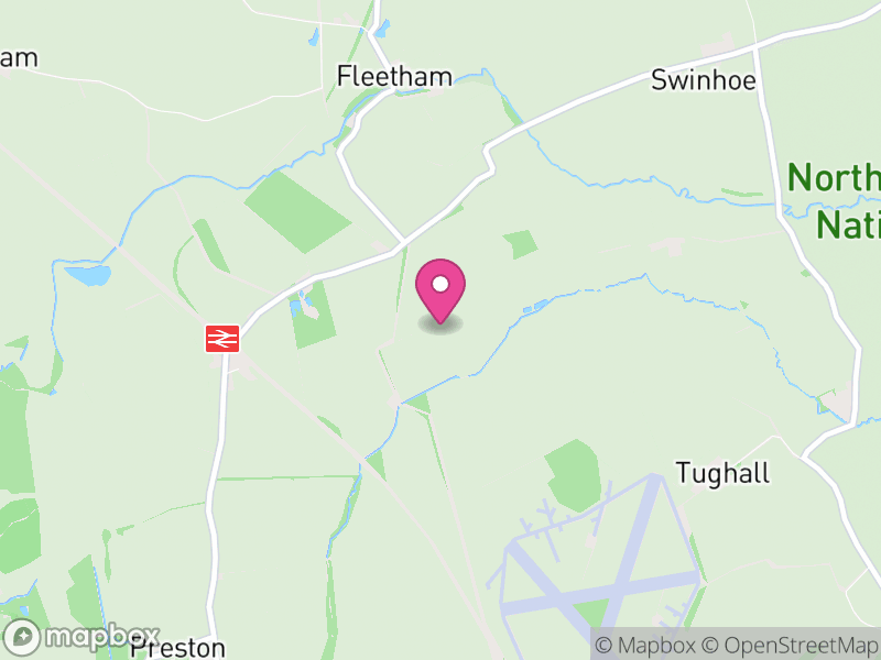 Map of properties for sale in NE67