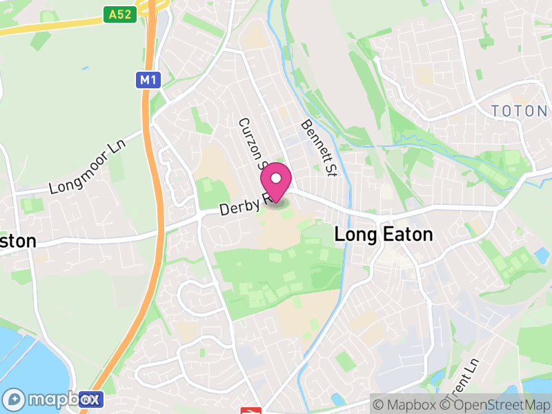 Map of properties for sale in NG10