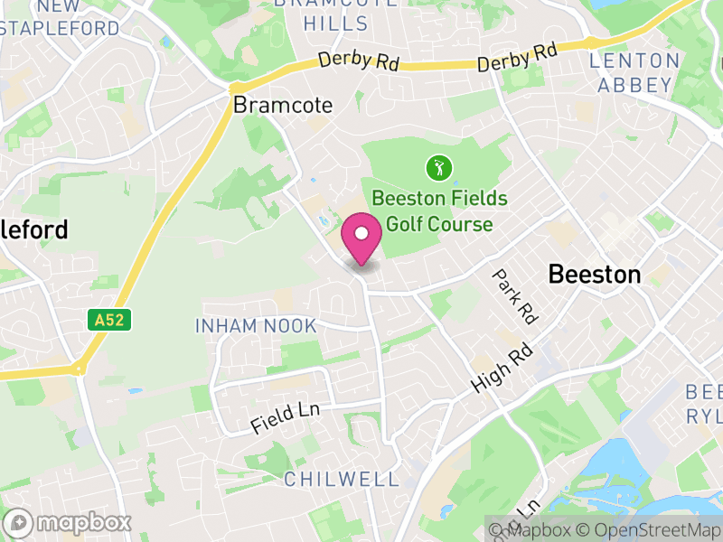 Map of properties for sale in NG9