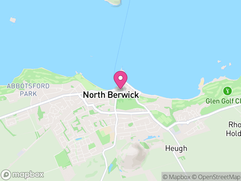 Map of properties for sale in North Berwick