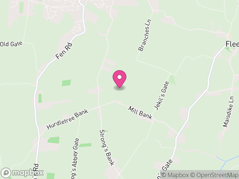 Map of properties for sale in PE12