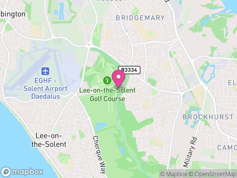 Map of properties for sale in PO13