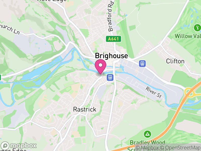 Map of properties for sale in Rastrick