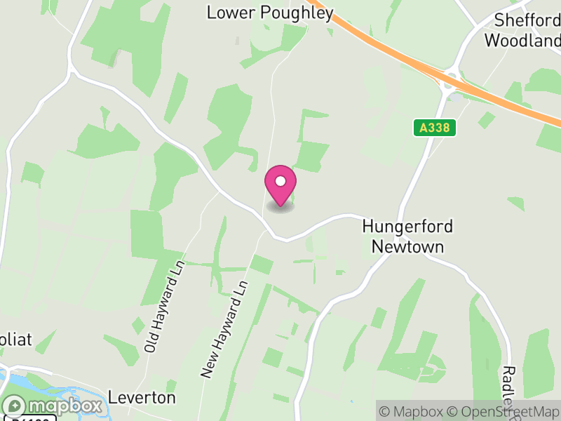 Map of properties for sale in RG17