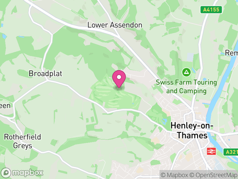 Map of properties for sale in RG9