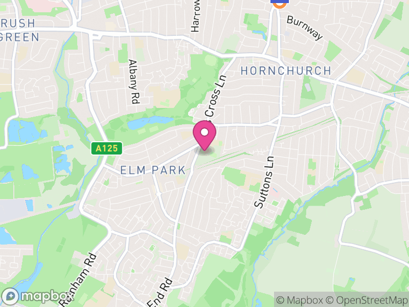 Map of properties for sale in RM12