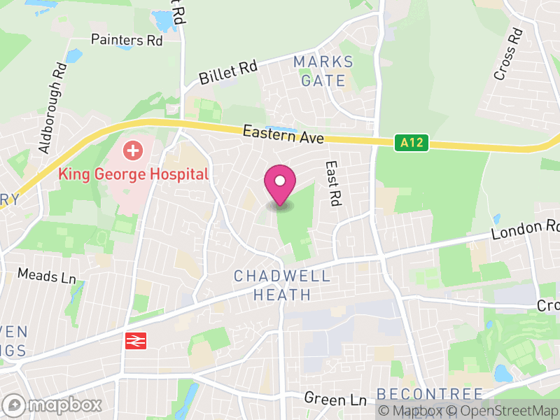 Map of properties for sale in RM6