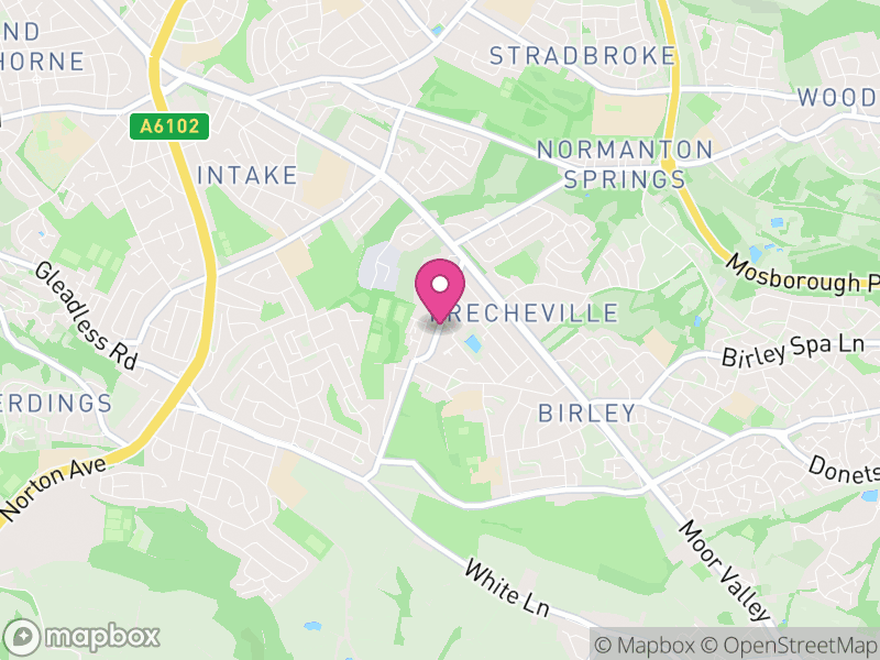 Map of properties for sale in S12