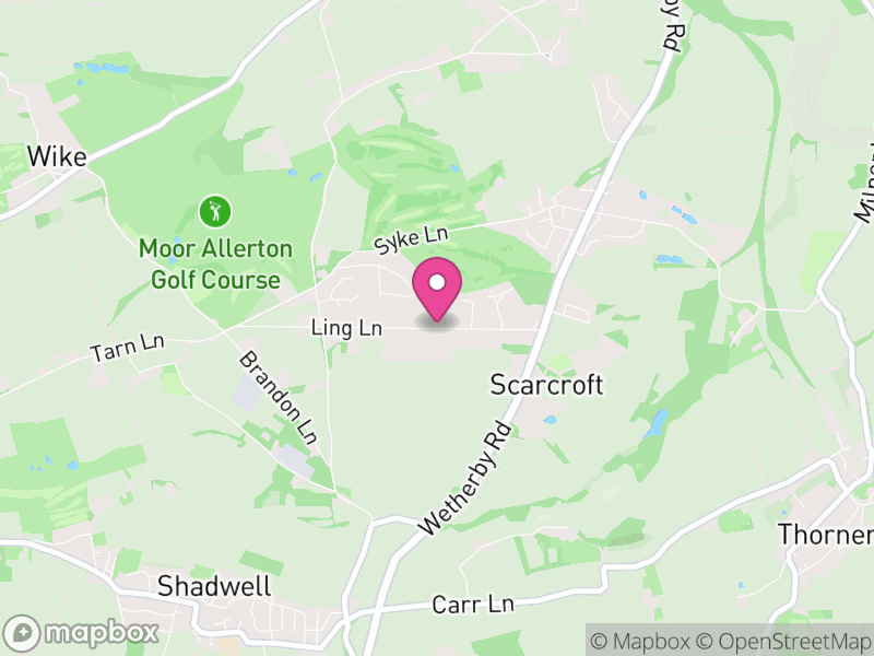 Map of properties for sale in Scarcroft