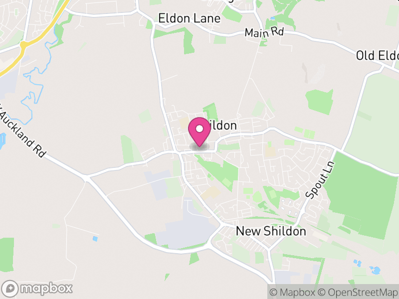 Map of properties for sale in Shildon