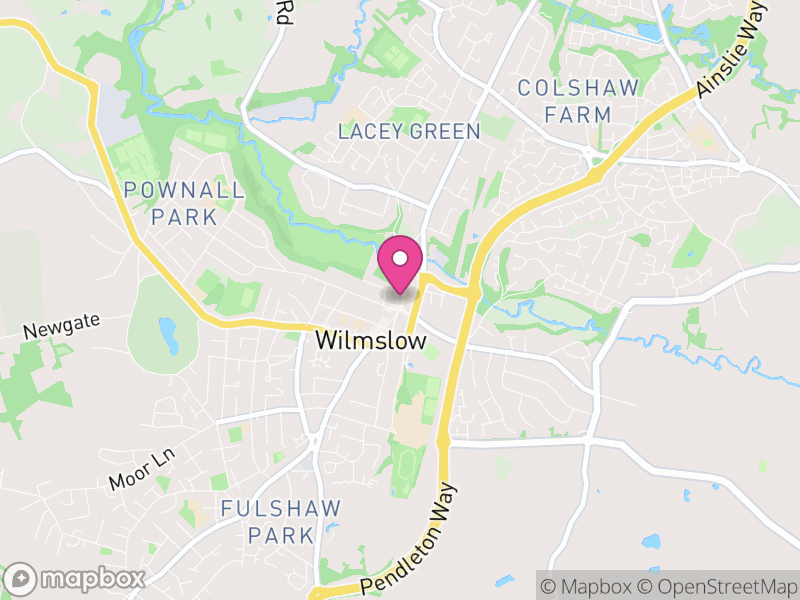 Map of properties for sale in SK9