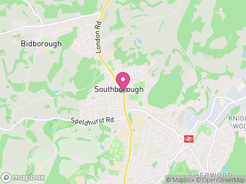Map of properties for sale in Southborough
